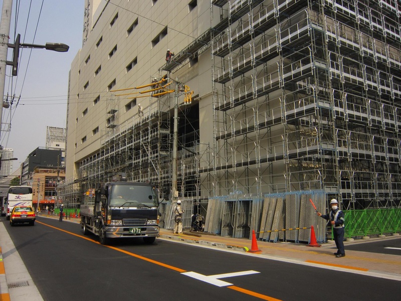 柳河日本三年建筑工